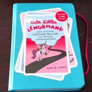 Cute Little Lenormand Fortune Telling Card Deck And Book
